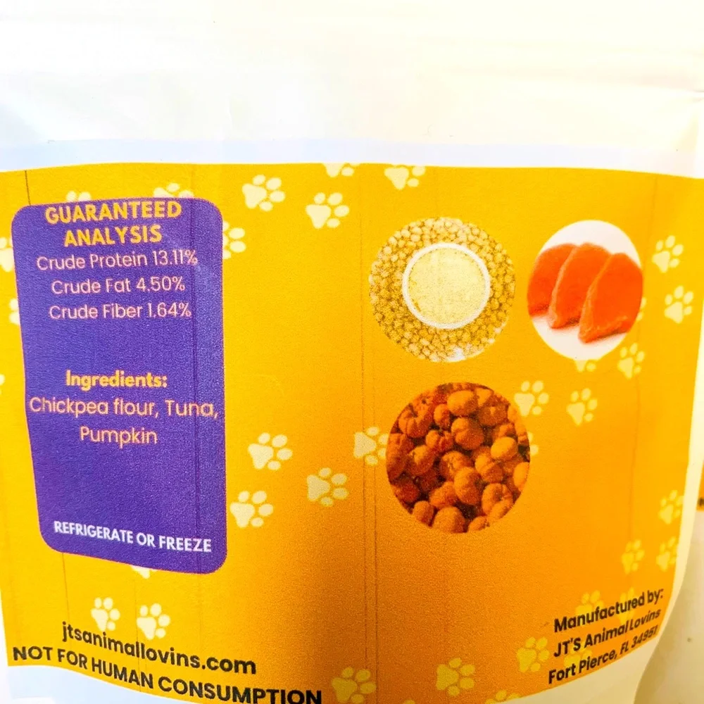 Tuna Pumpkin Cat Treat